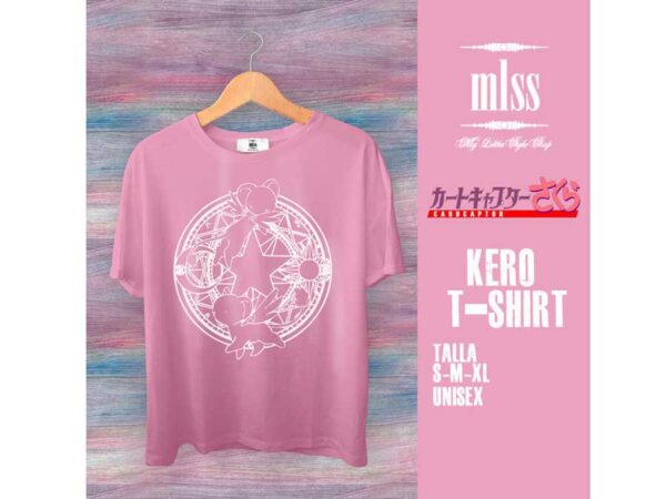 camiseta rosada kero