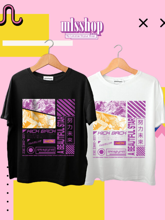 camiseta chainsaw man color violeta