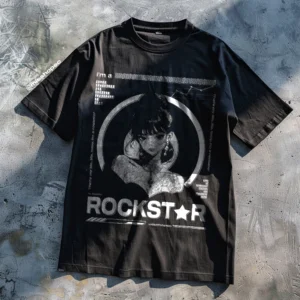 lisa blackpink rockstar camiseta