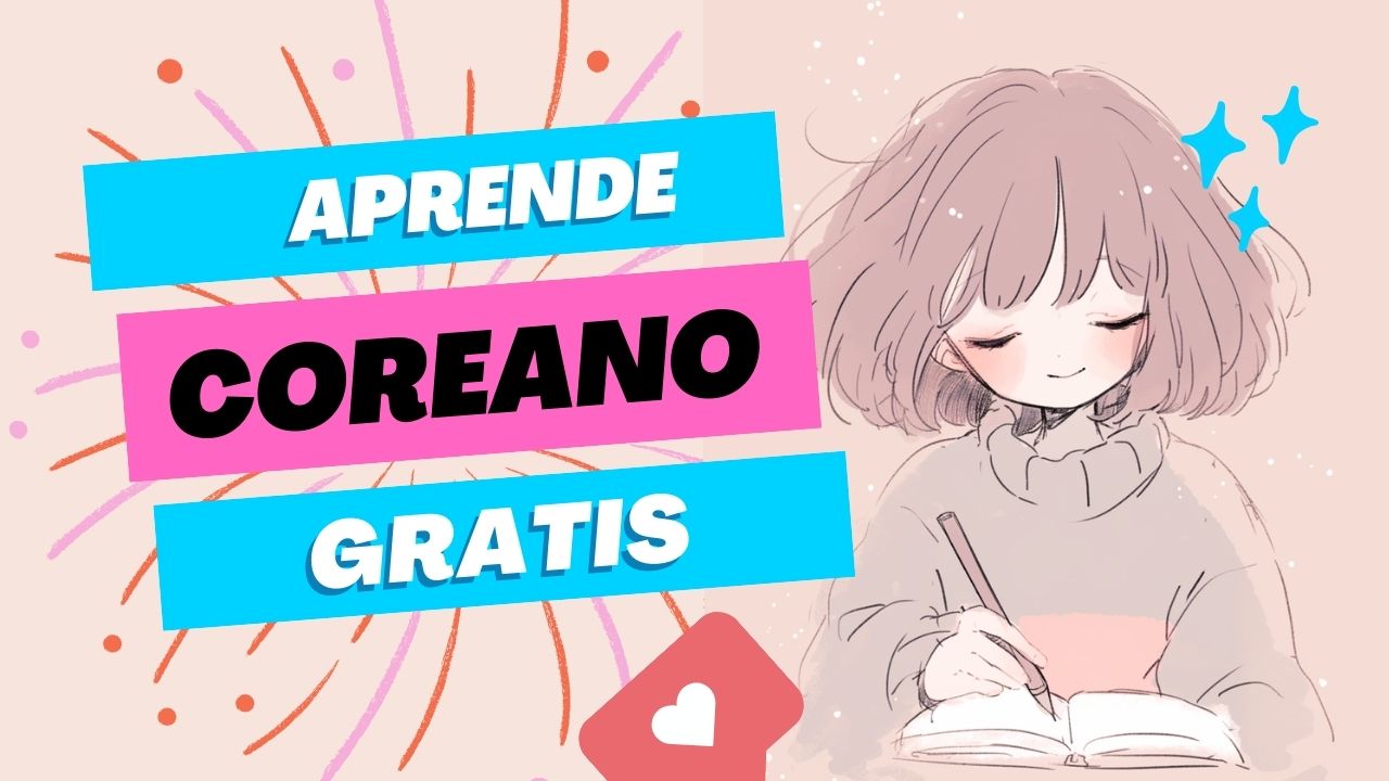 niña que aprende coreano