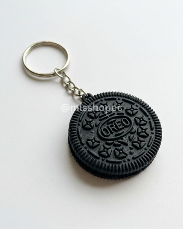 LLavero de simulación de galletas Oreo, divertido, sándwich de galletas - Image 5