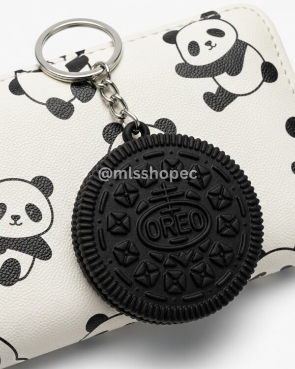 LLavero de simulación de galletas Oreo, divertido, sándwich de galletas - Image 3