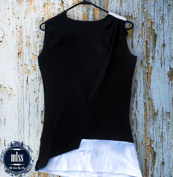 Blusa StreetWear drapeada Urban chic - Image 5